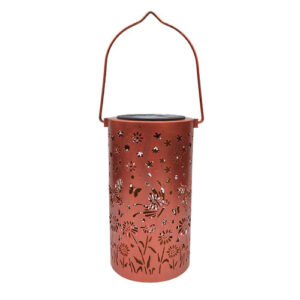 ANNETTE Butterfly Metal Hanging Solar Light for Outdoor, Villa & Park  - Vintage Style