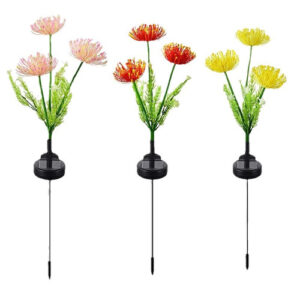 GRACE Stainless-steel Flower Solar Light for Park, Villa & Garden - Modern Style