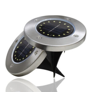 SOLEIL Stainless-steel Solar Outdoor Light for Park, Villa & Garden - Modern Style