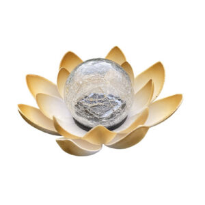 JULIE Glass Outdoor Solar Light for Villa, Garden & Courtyard - Modern Style