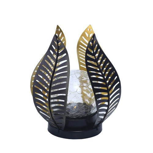 FIONA Glass Solar Light for Garden, Pathway & Street - Modern Style