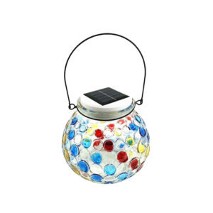 WISH Glass Peacock Solar Light for Outdoor, Garden & Balcony - Modern Style