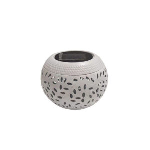 SELENA Metal Solar Post Lamp for Courtyard, Lawn & Villa - Nordic Style