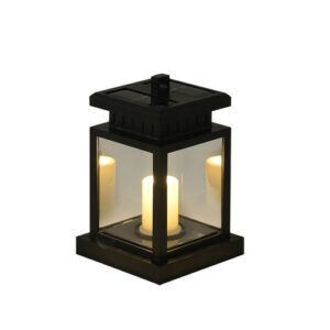 DIXON Plastic Solar Outdoor Light for Garden, Villa & Pathway - Modern Style