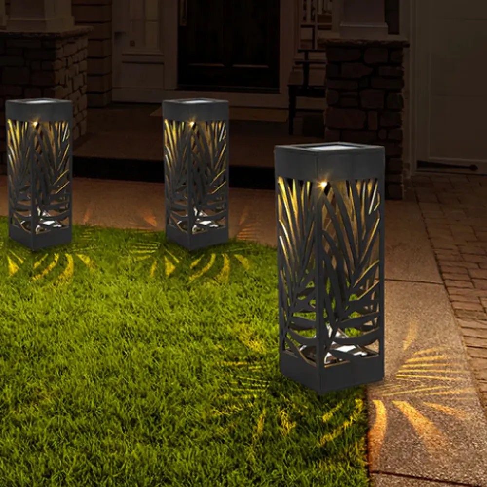 Eco-friendly solar garden lighting with LED