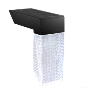 JOANNA ABS Solar Outdoor Wall Light for Pathway, Street & Garden - Modern Style