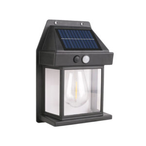 HALE PVC Sensor Solar Outdoor Wall Light for Courtyard & Villa - Modern Style