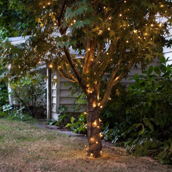 200 Warm White USB Solar Fairy Lights