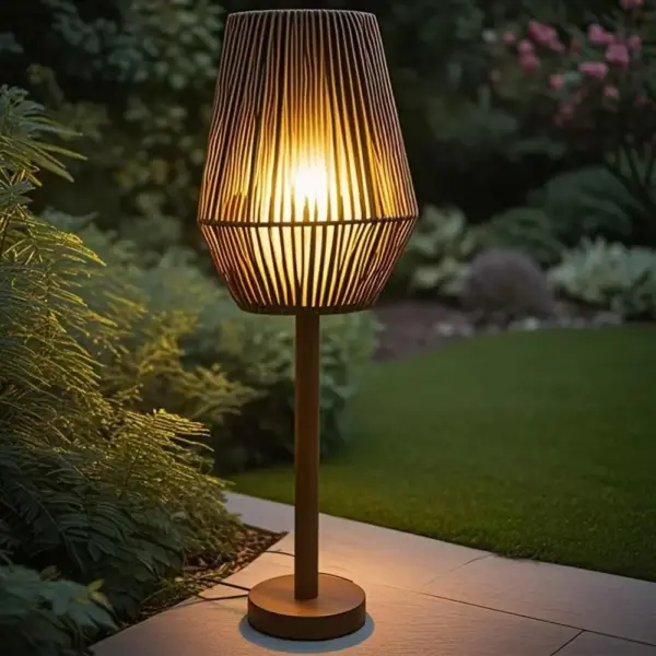 Elegant Solar-Powered Outdoor Lamp MS80531 - Image 2